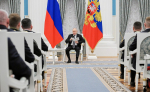 Президент России Владимир Путин встретился с выпускниками федеральной кадровой программы «Время героев»