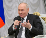 Президент России Владимир Путин встретился с выпускниками федеральной кадровой программы «Время героев»
